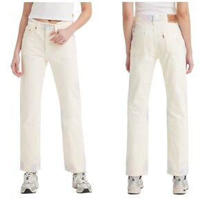 Levi's 501 Original Tie Dye High Rise Straight Leg Non-Stretch Denim Jeans